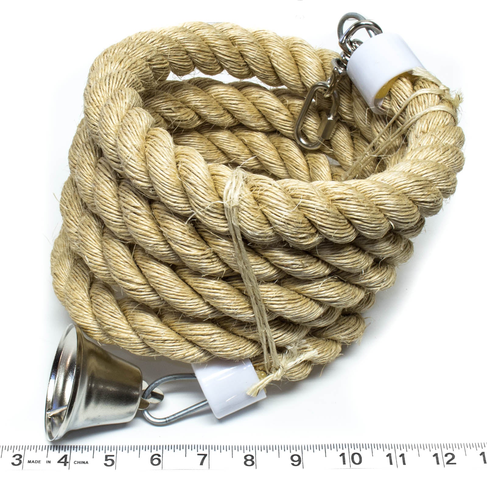 2 Inch Polypropylene Rope Perch - Natural Color