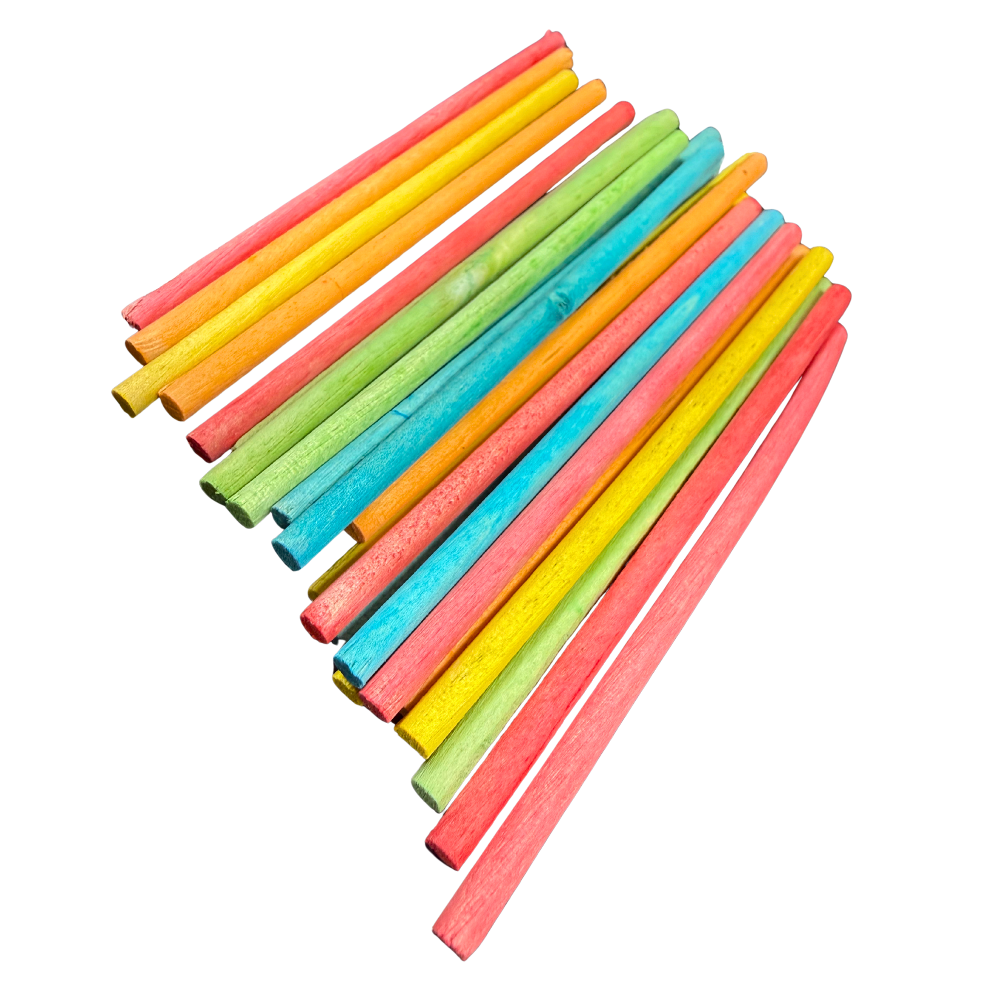 4" Wooden Sticks - 25 Pack