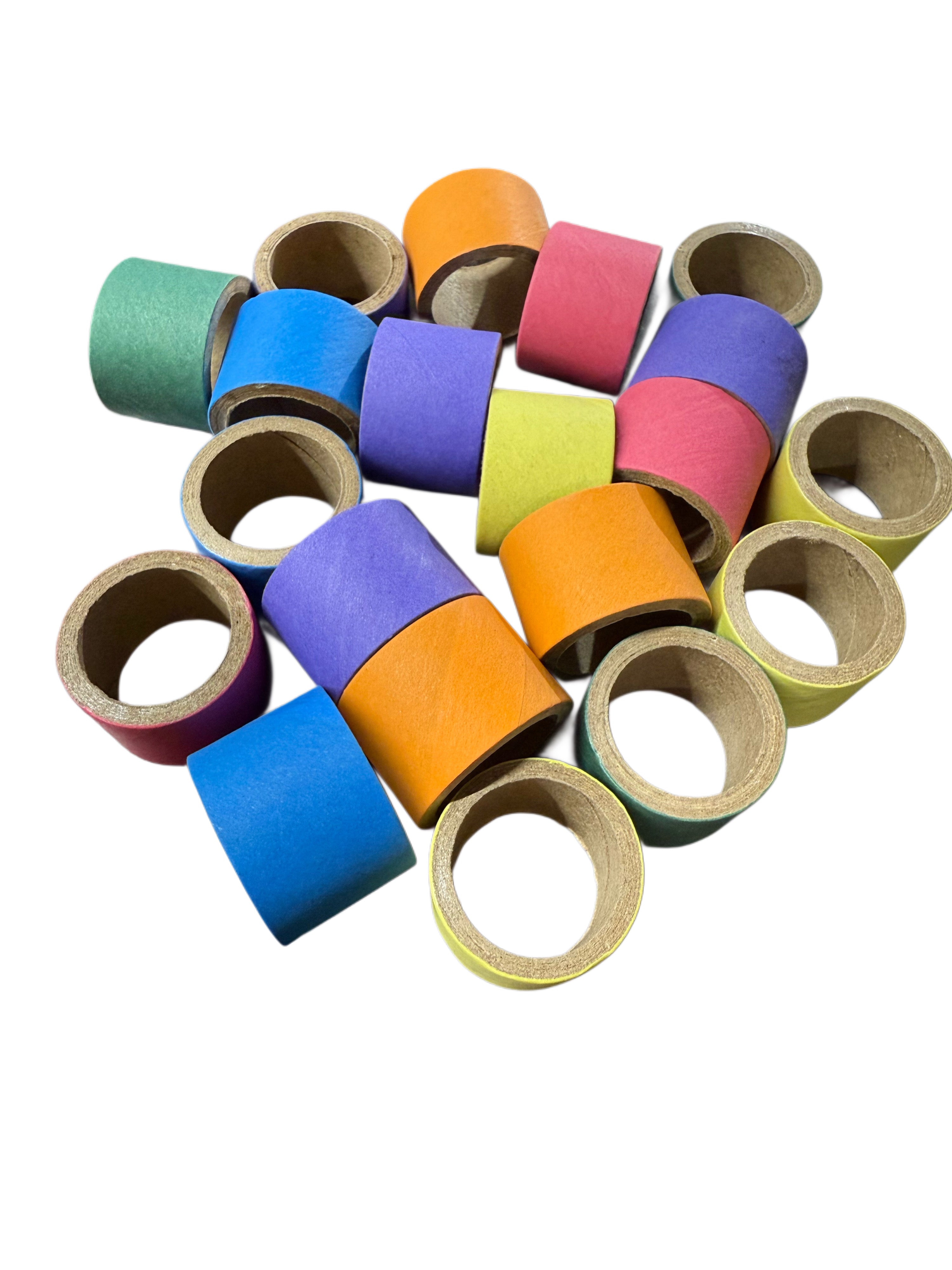 3/4" Birdie Bagel Tubes - 20 Pack