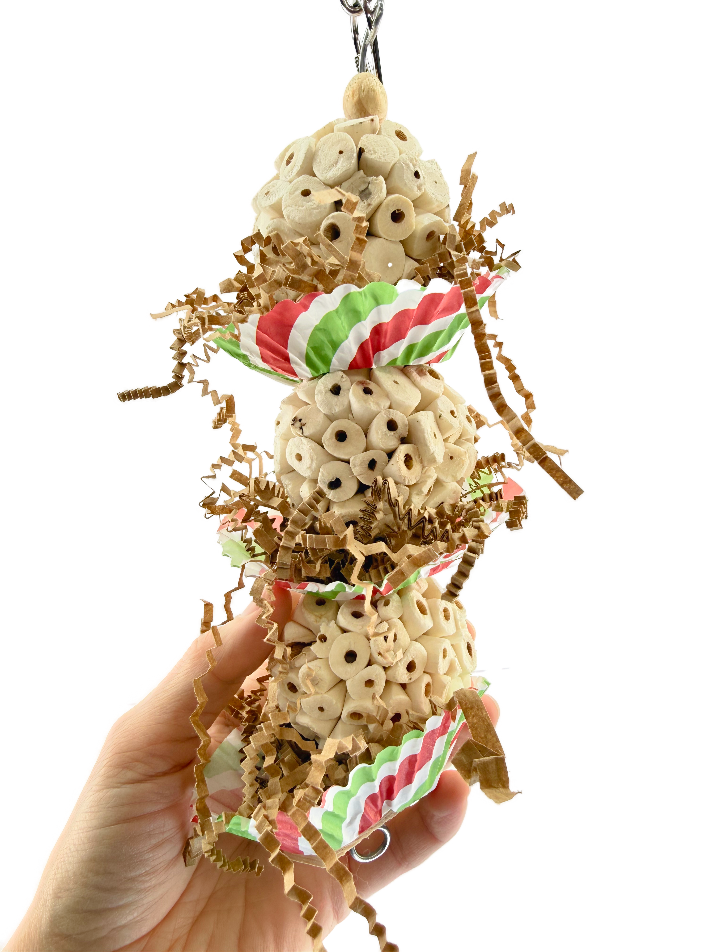 Christmas Cupcakes - Cheep Thrills Bird Toys