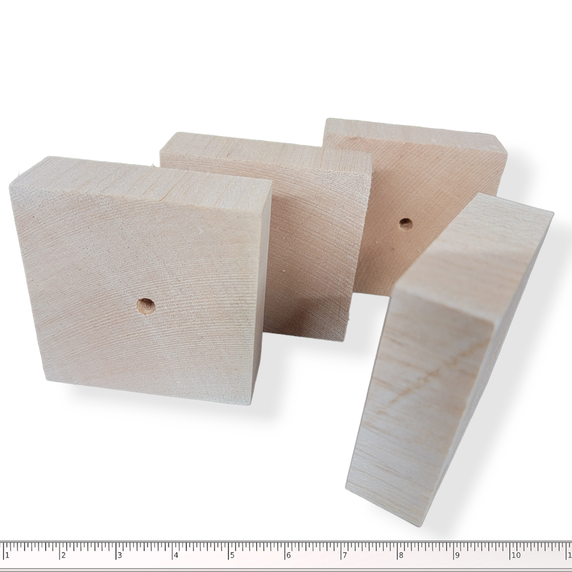 3x3x1 Big Balsa Squares - 6 Pack