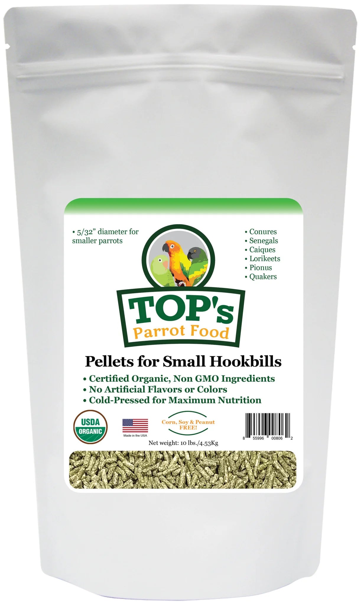 TOPS Small Pellets - 10 lb
