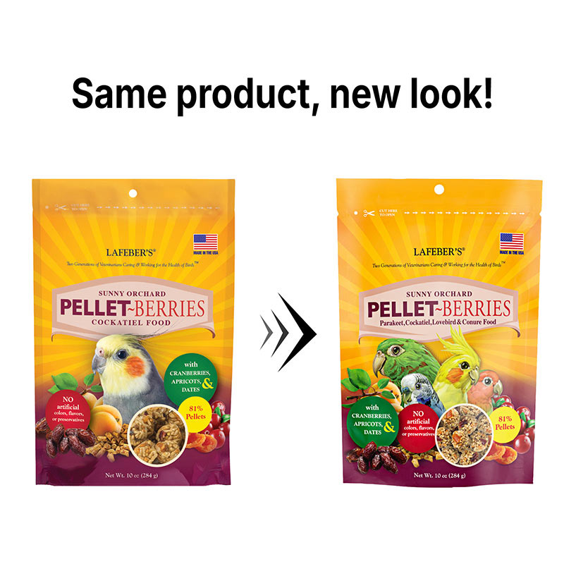 Pellet-Berries for Small Birds 10 oz