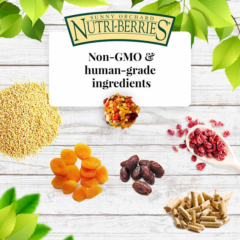 Sunny Orchard Nutri-Berries for Parrots 3 lb (1.36 kg)