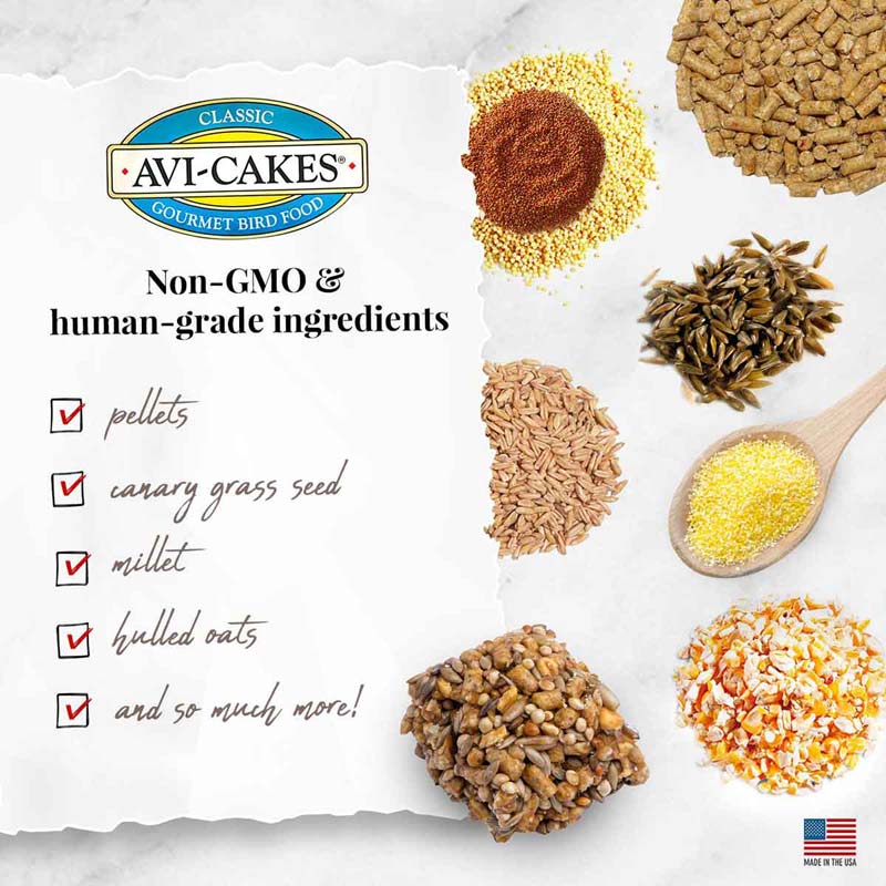 Classic Avi-Cakes for Parrot 12 oz