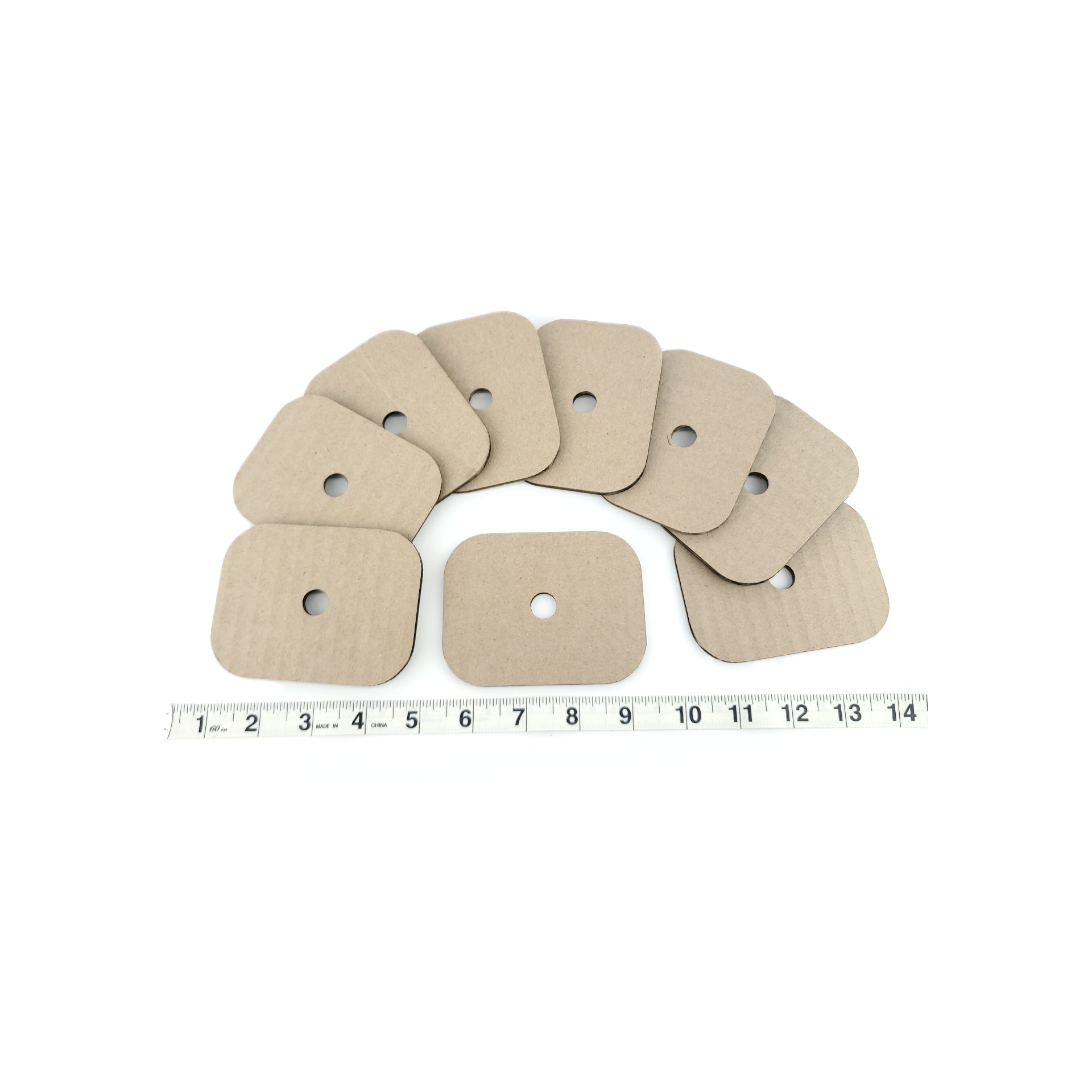 3x4" Cardboard Slices - 20 Pack