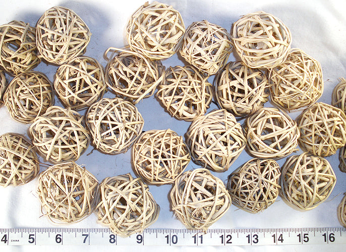 2 inch Vine Balls bird toy parts