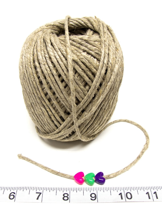 1/8 inch Hemp Cord for bird toys