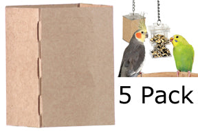 5 Pack Hideaway Feeder Refills by Creative Foraging Systems