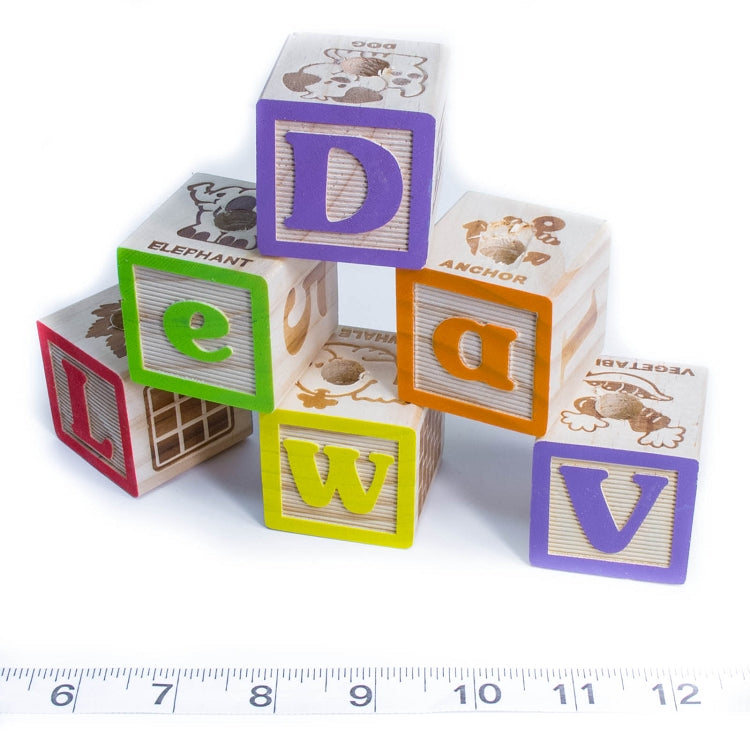 ABC Blocks with hole