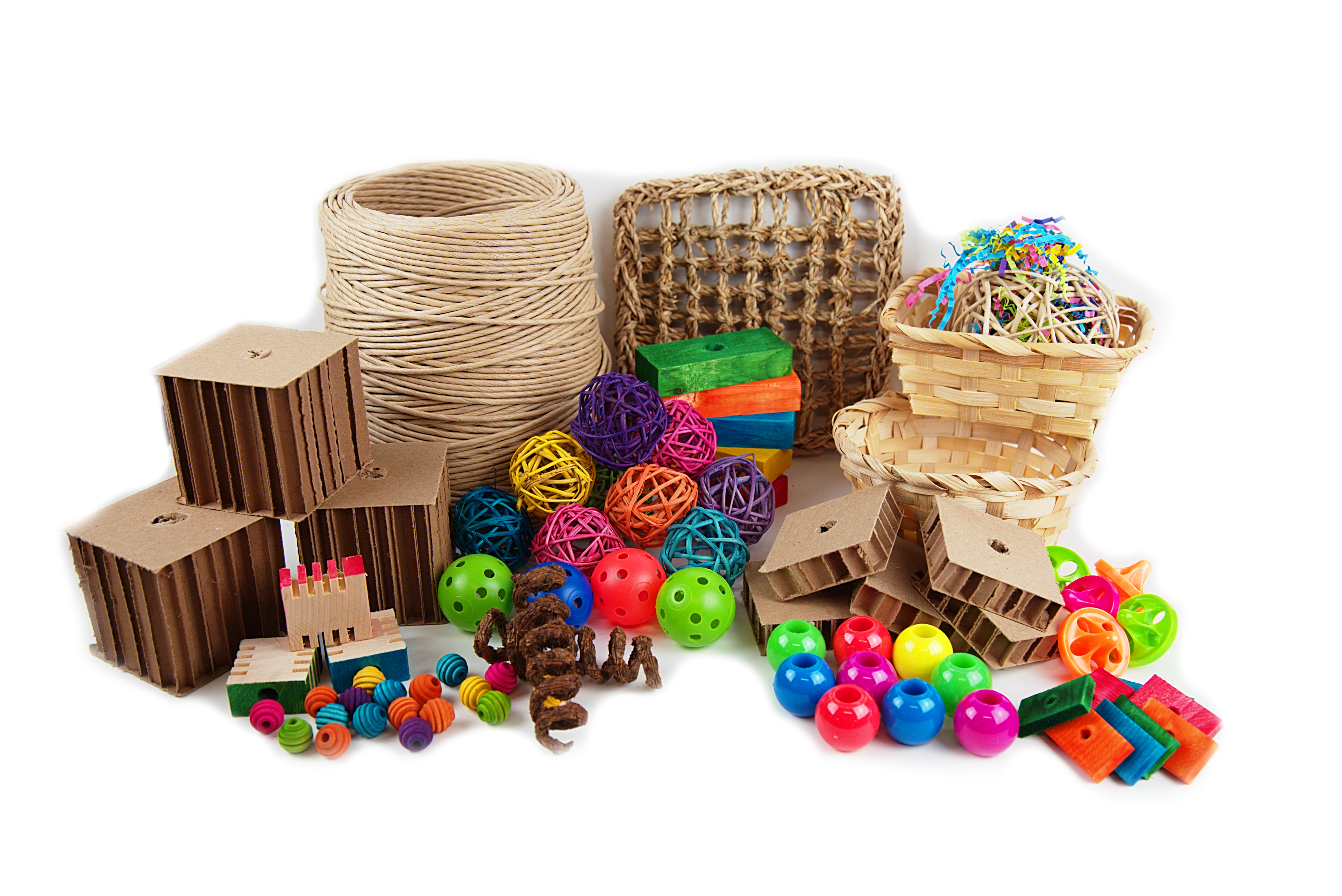 Parts to Make Your Own Bird Toys