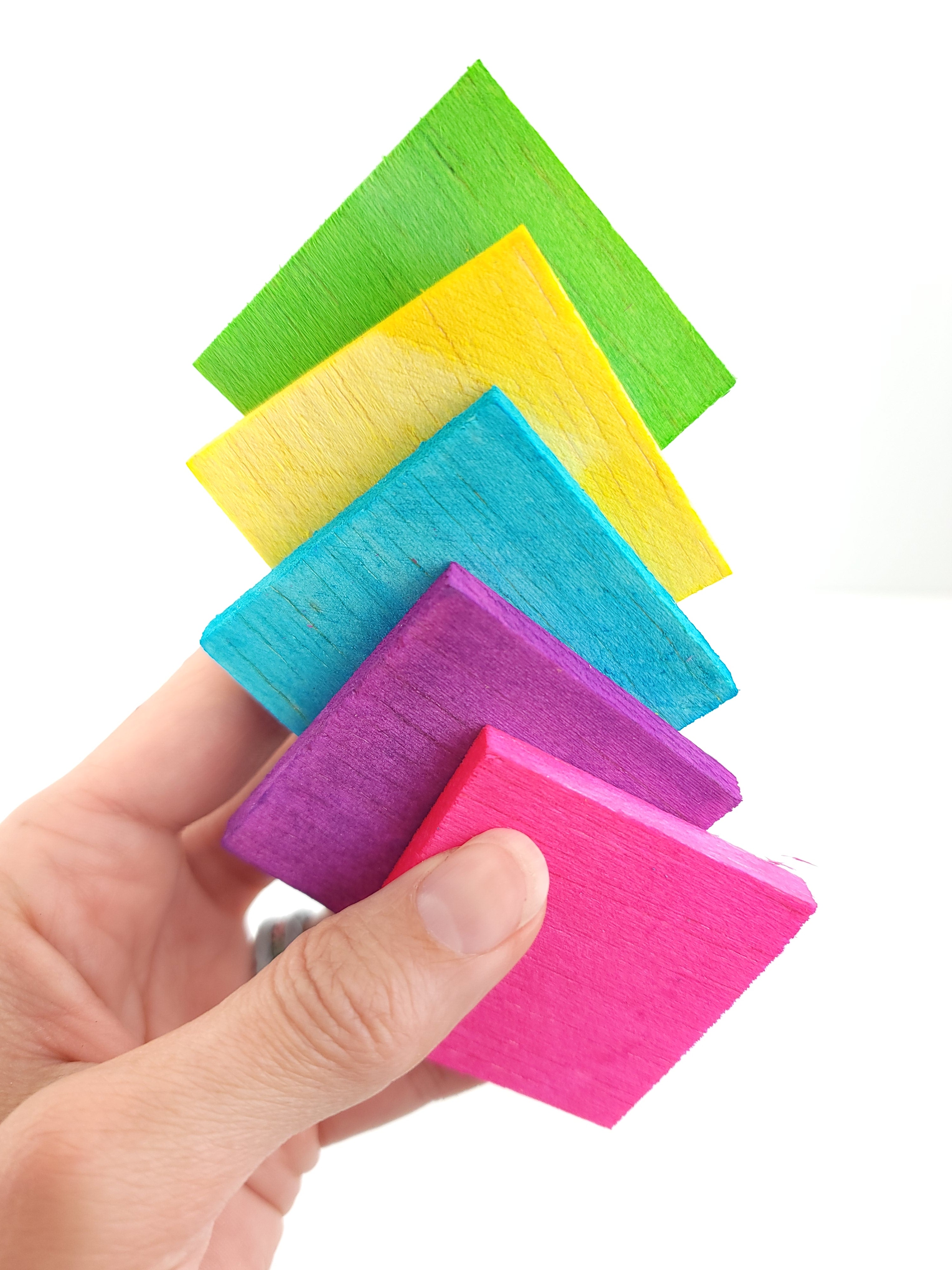 2" Colored Balsa Thins - 20 Pack