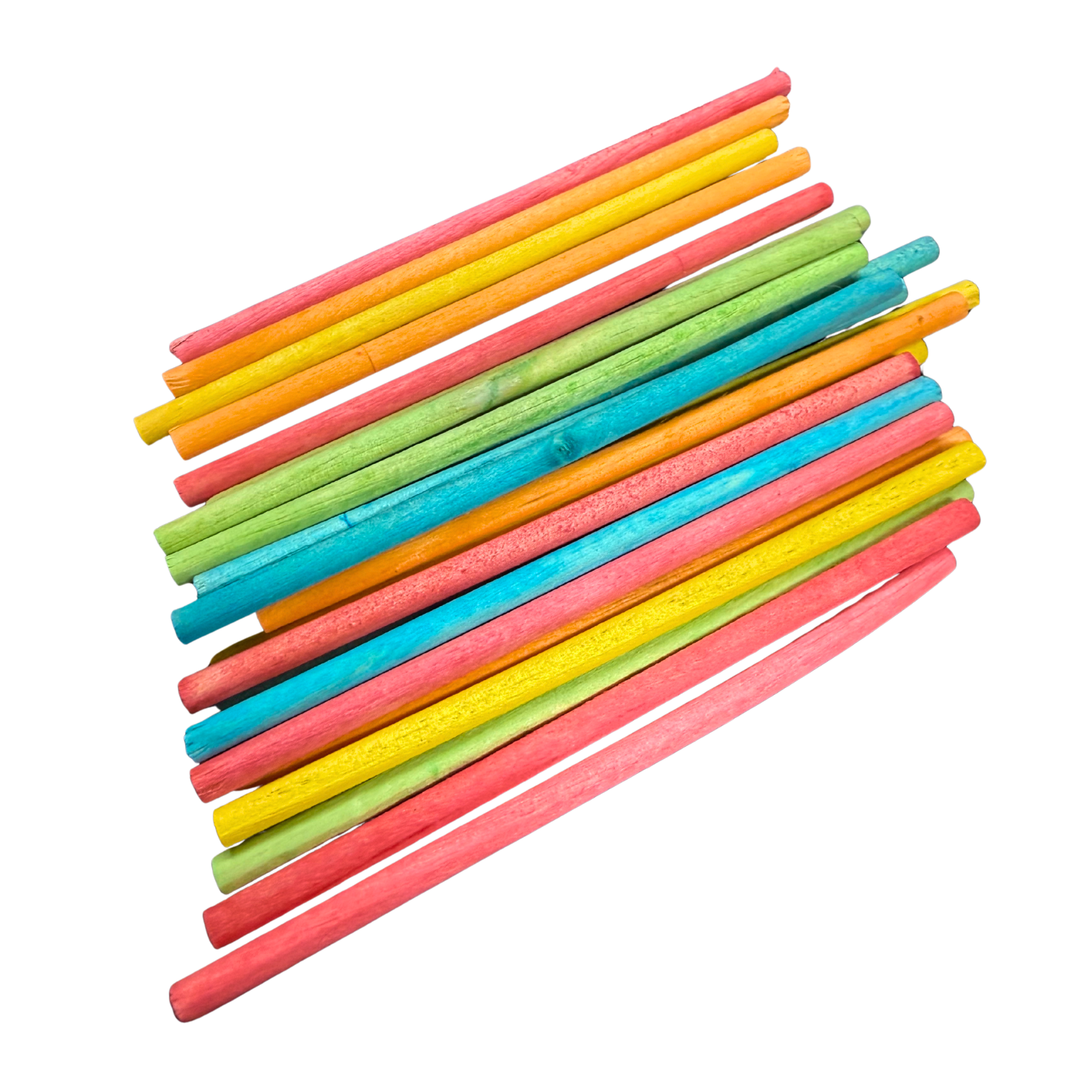 4" Wooden Sticks - 25 Pack