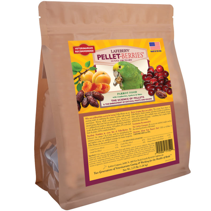Pellet-Berries for Parrots 2.75 lb