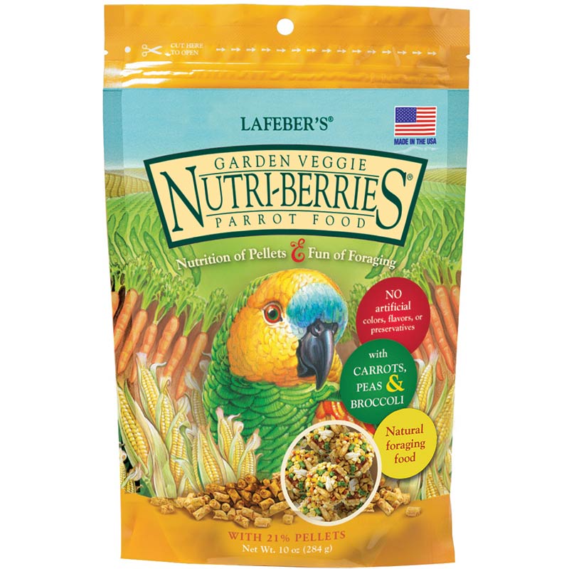 Garden Veggie Nutri-Berries for Parrots 10 oz (284 g)