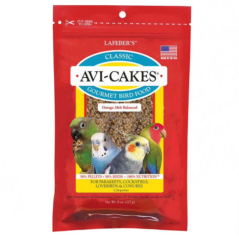 Classic Avi-Cakes for Small Birds 8 oz