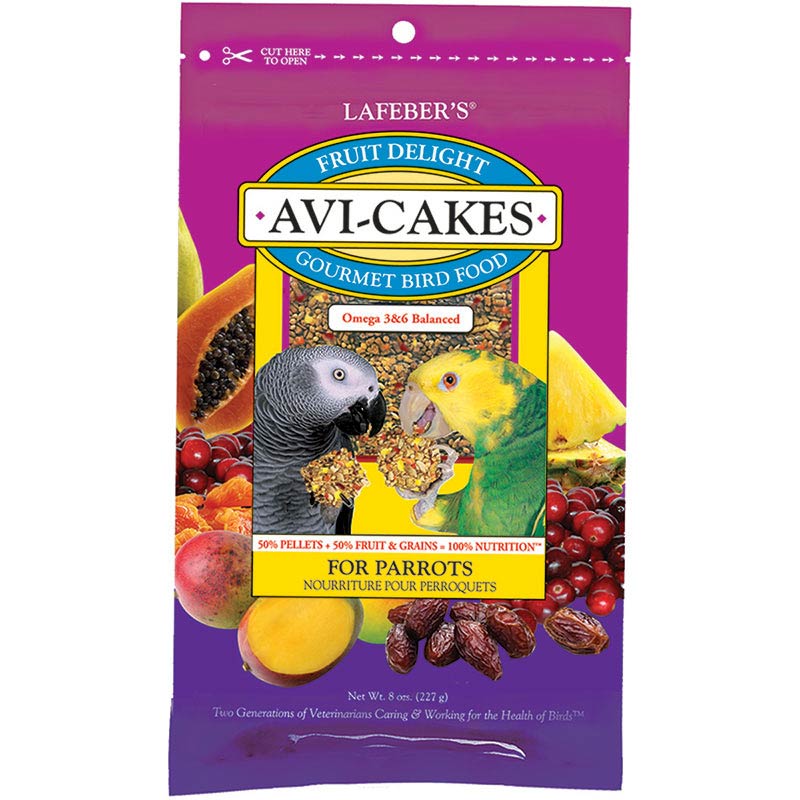 Fruit Delight Avi-Cakes for Parrots 8 oz (227 g)