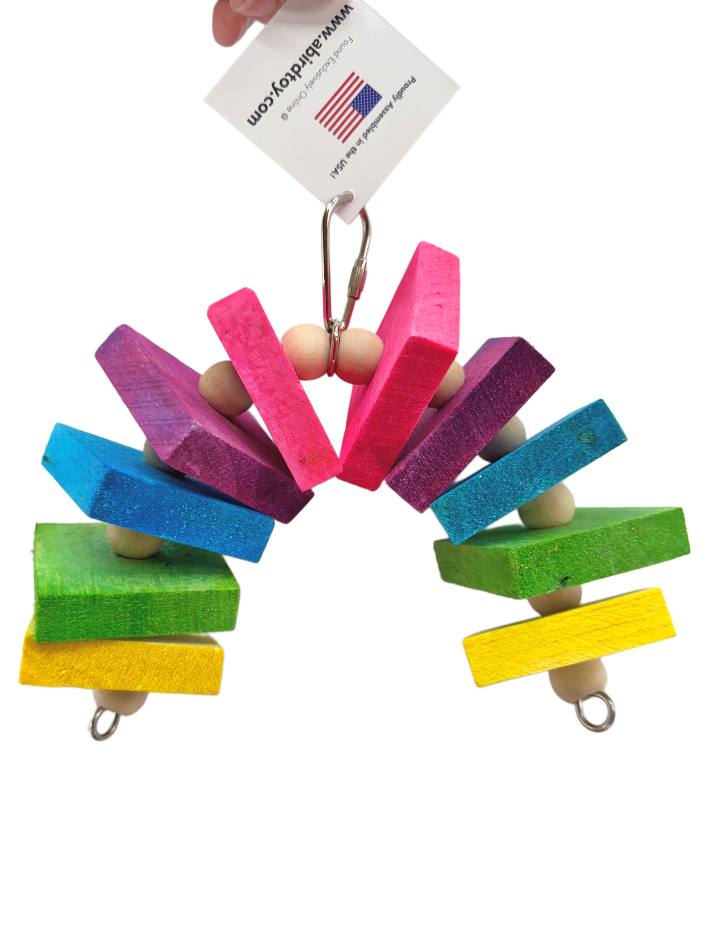 Balsa Bright by Cheep Thrills Bird Toys