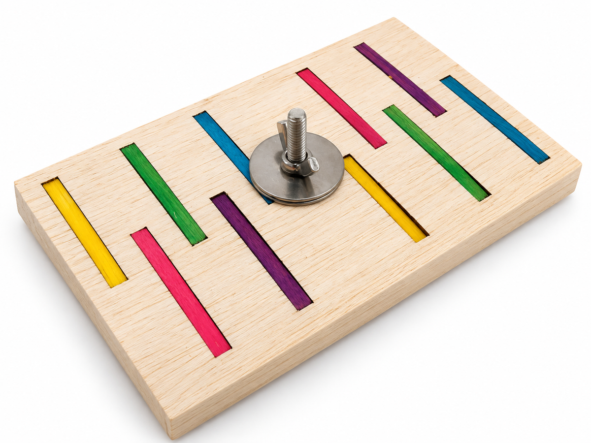 Balsa Whirly Board – Spinning Balsa Bird Toy