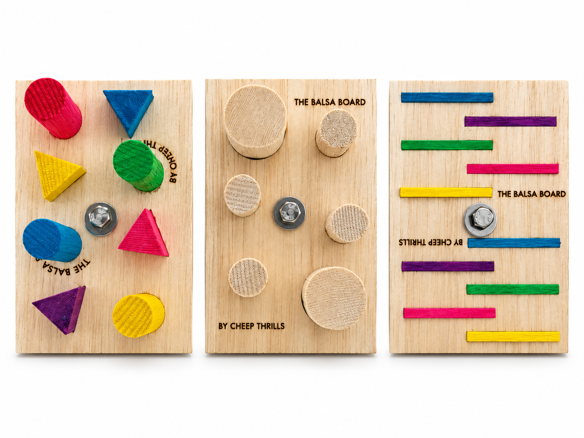 Balsa Whirly Board – Spinning Balsa Bird Toy