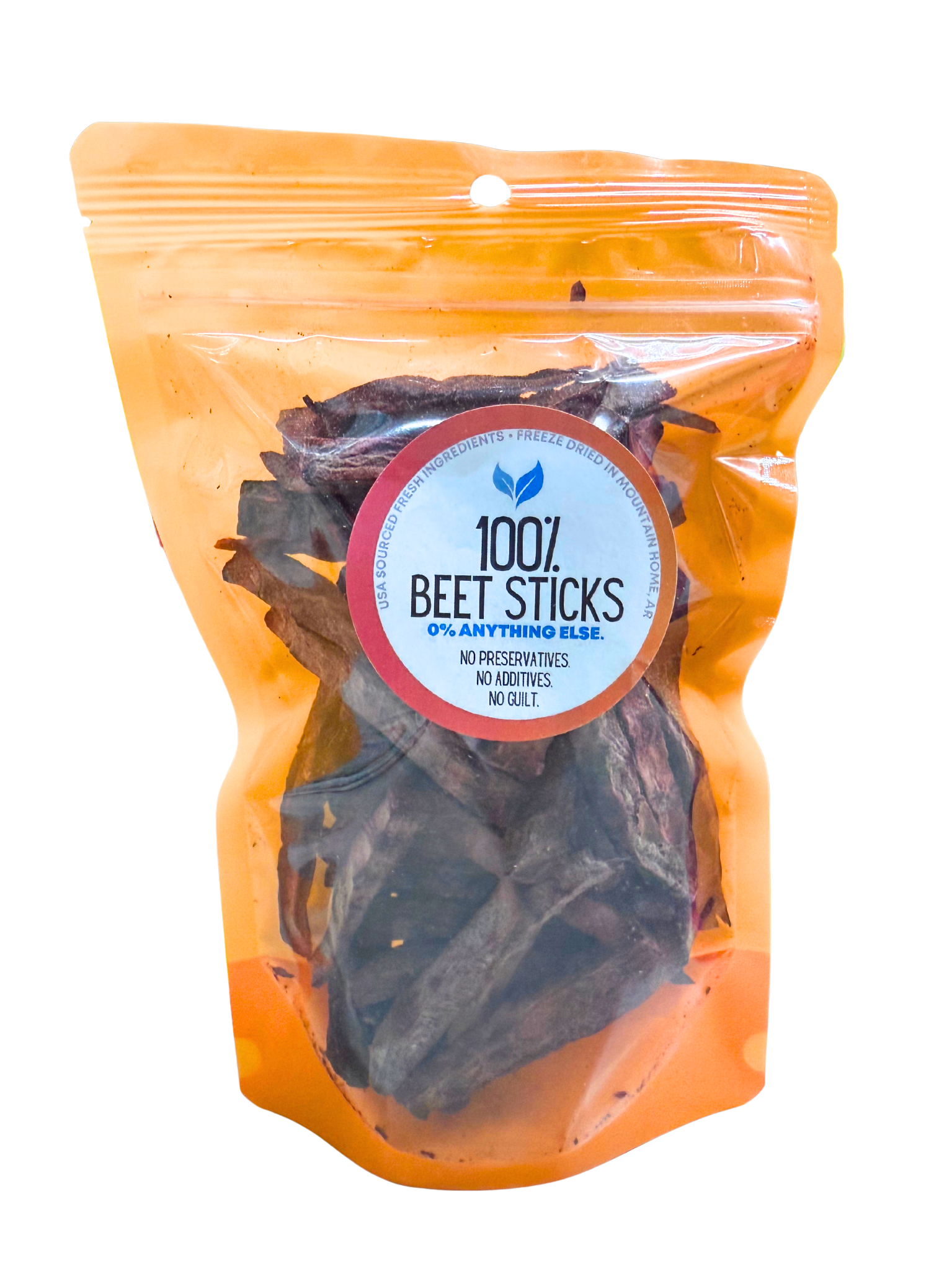 100% Beet Sticks - 1.5 Cups - Bird Bites Healthy Freeze Dried Treats