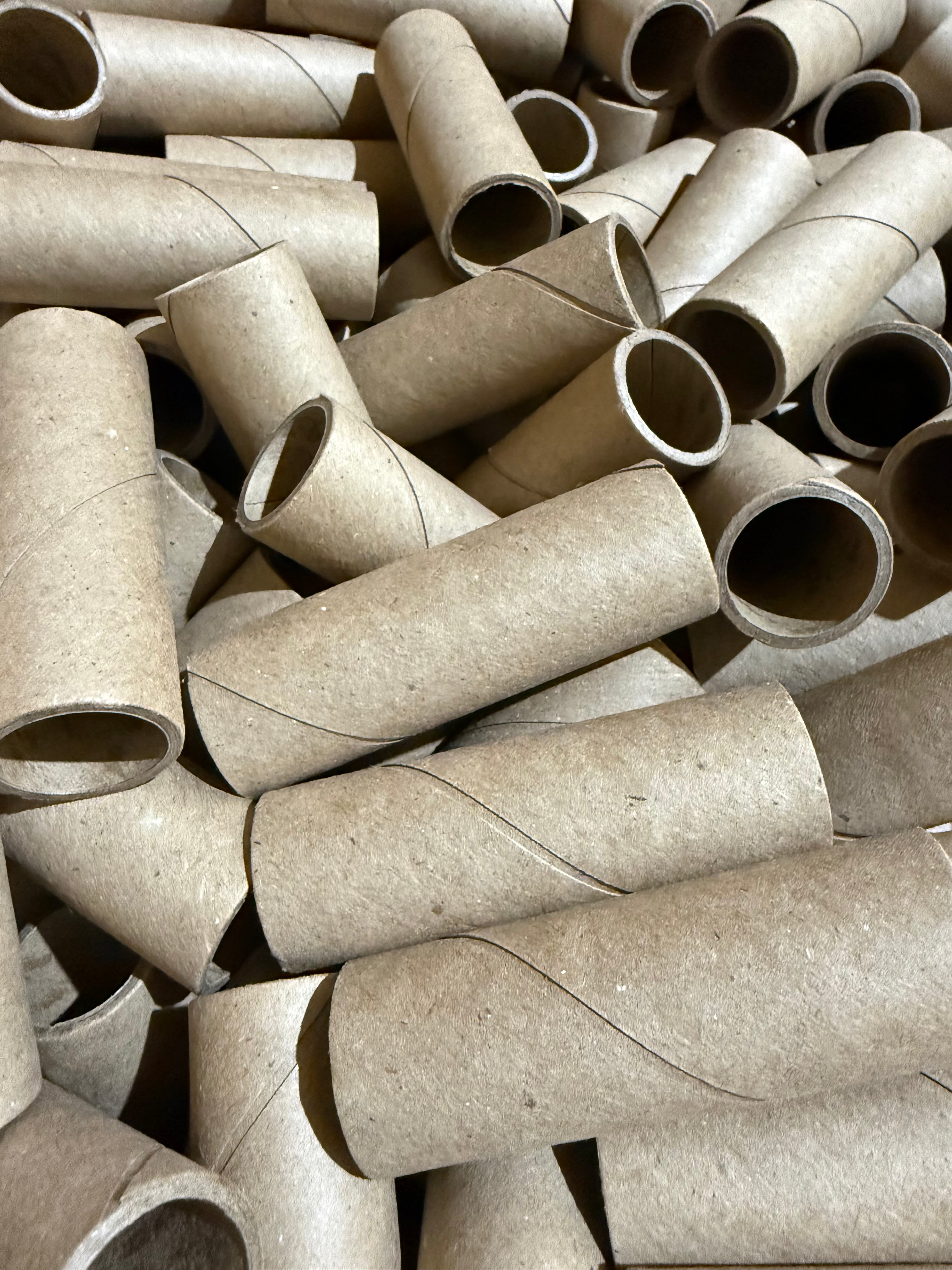 Bulk Bagel Tubes - 3" Natural - 100 Count