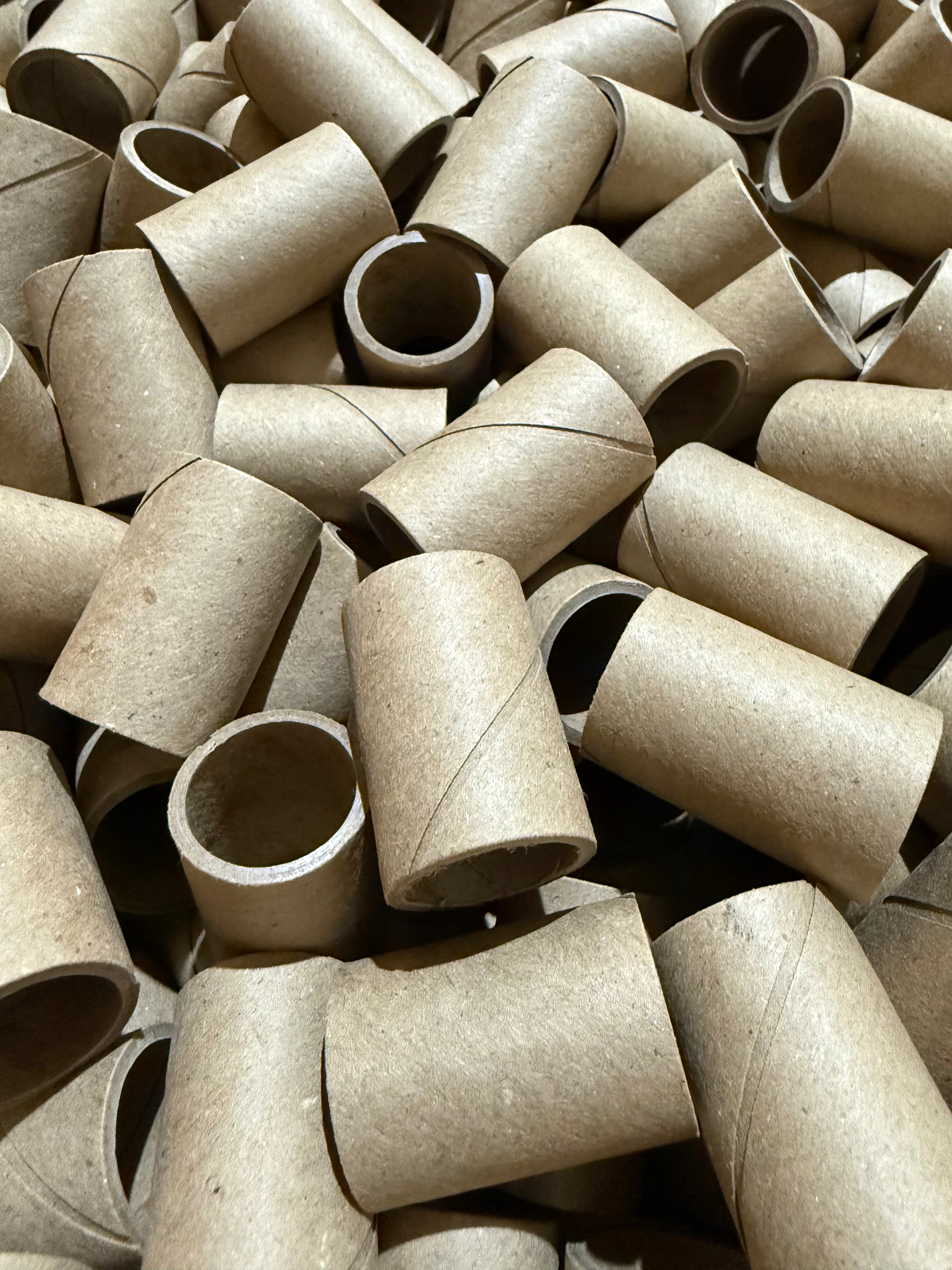 Bulk Bagel Tubes - 1.5" Natural - 100 Count