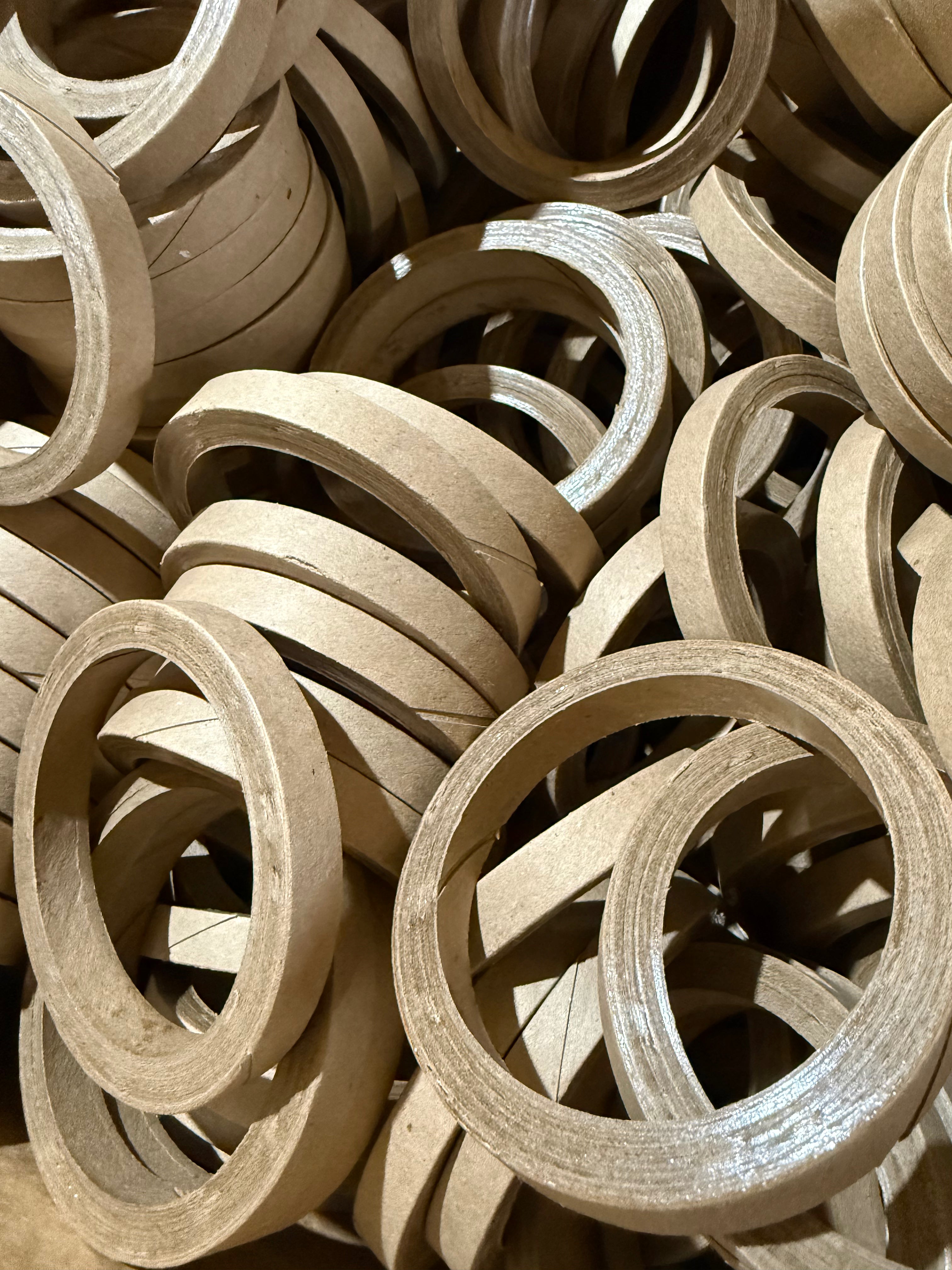 Bulk Bagel Tubes - 4" Natural - 100 Count