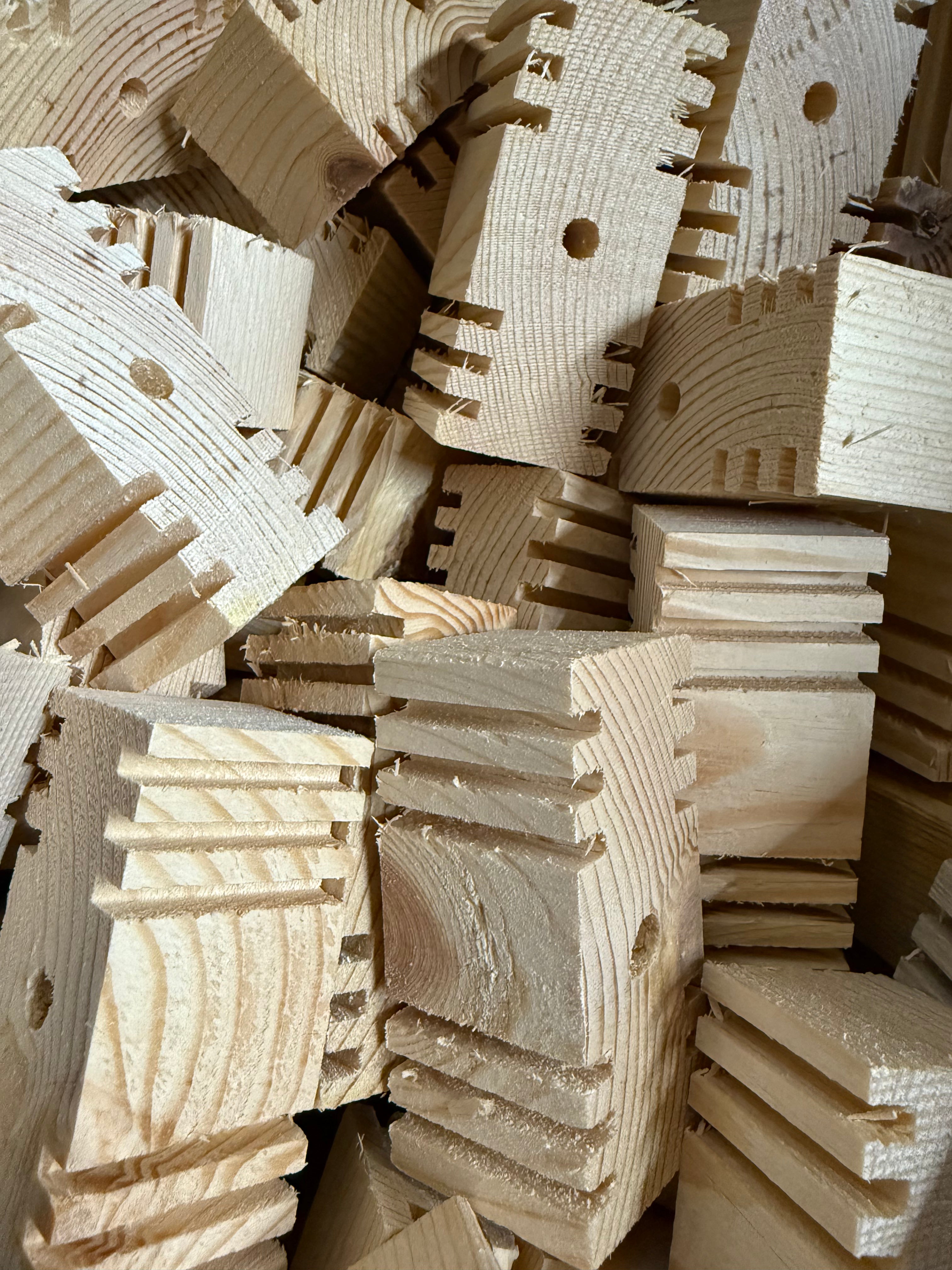 Paper Long Block Natural Long Puzzler Blocks - 1.5