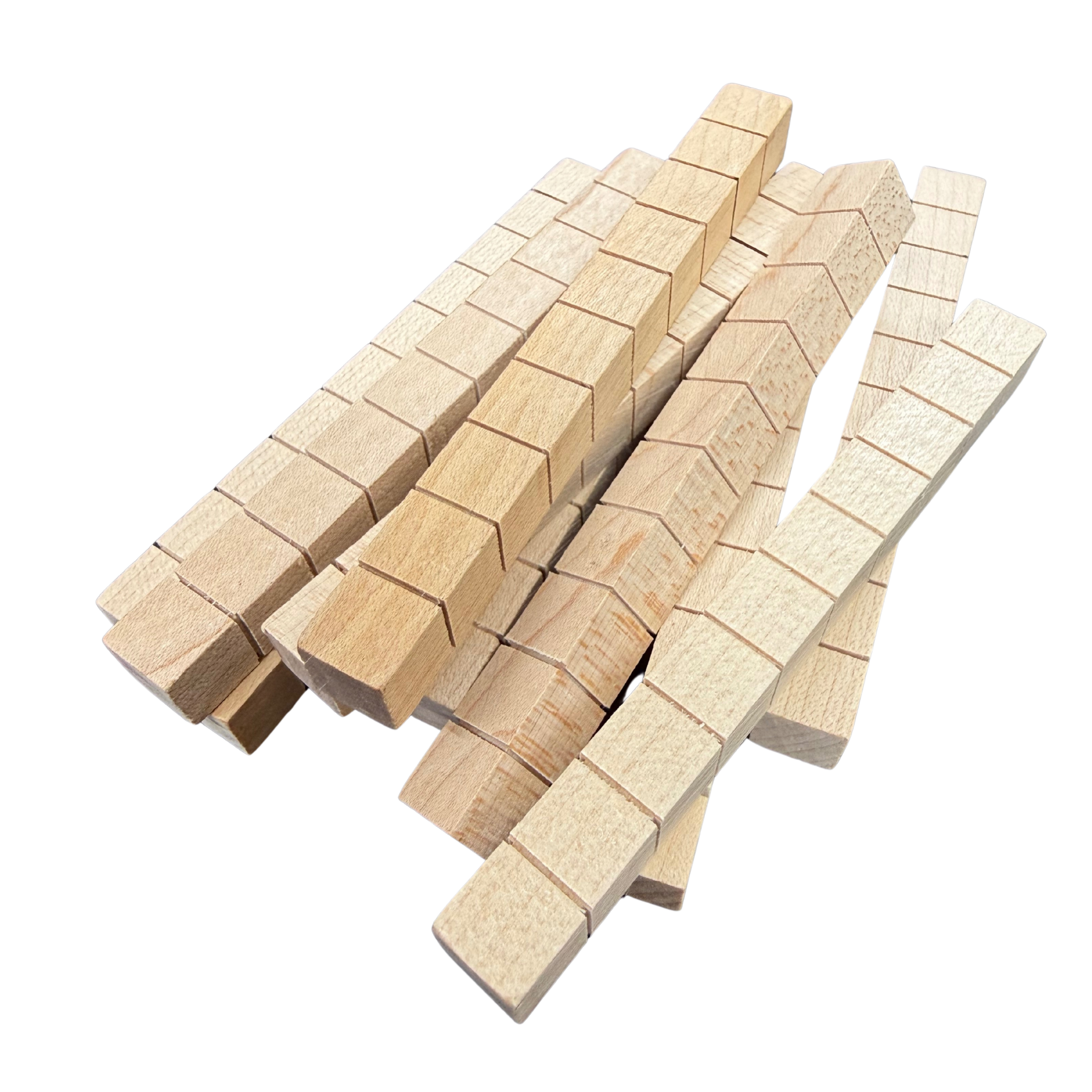 4" Notch Sticks - 10 Pack