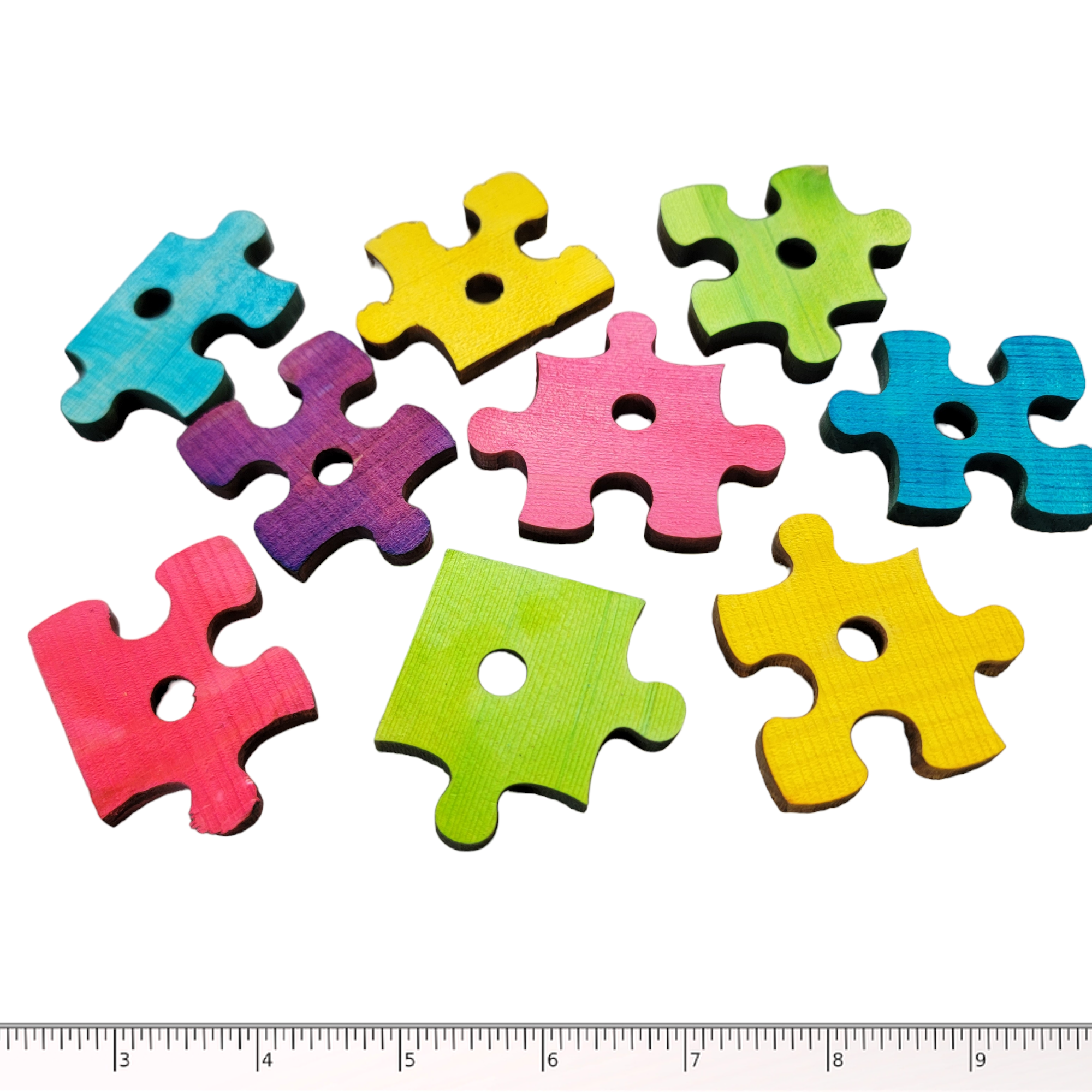 Pine Puzzle Pieces