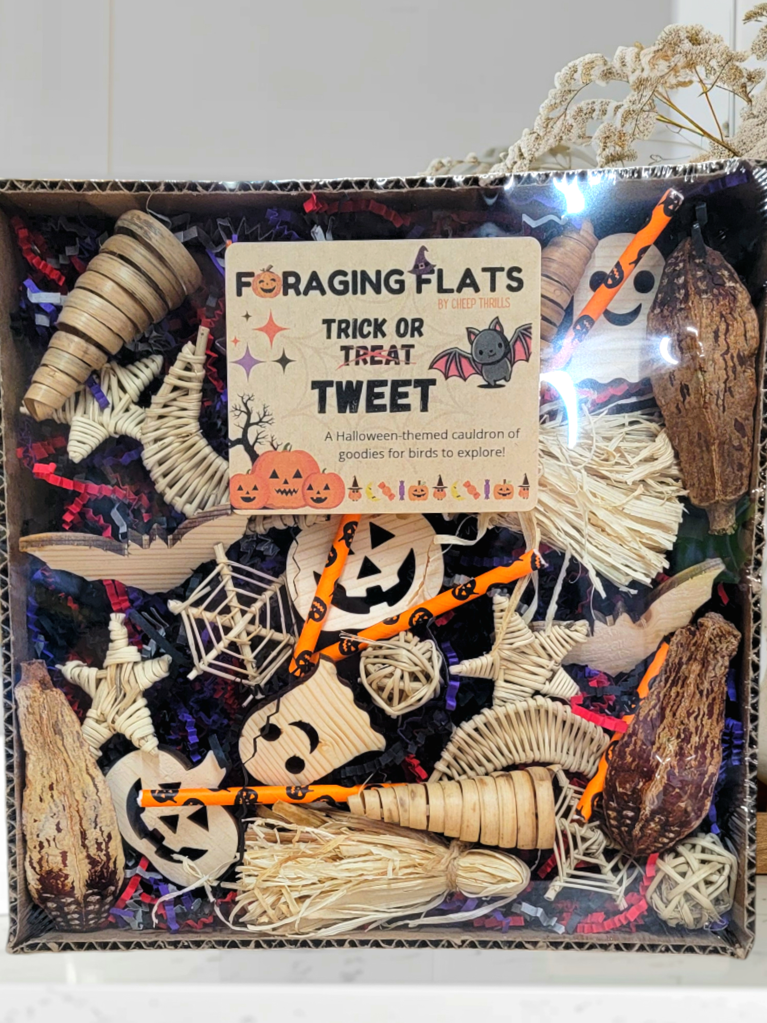 Halloween Edition Foraging Flat - Trick or TWEET