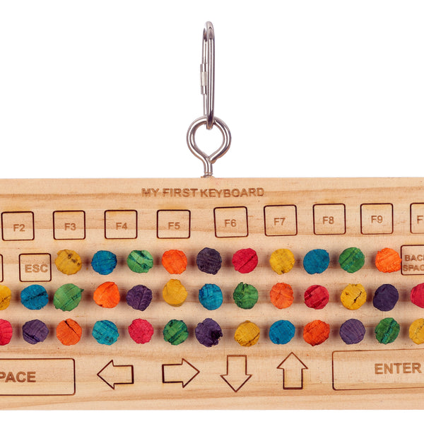 Birdie Keyboard w/60 Pc. Cork Refill Pack by Super Bird Creations
