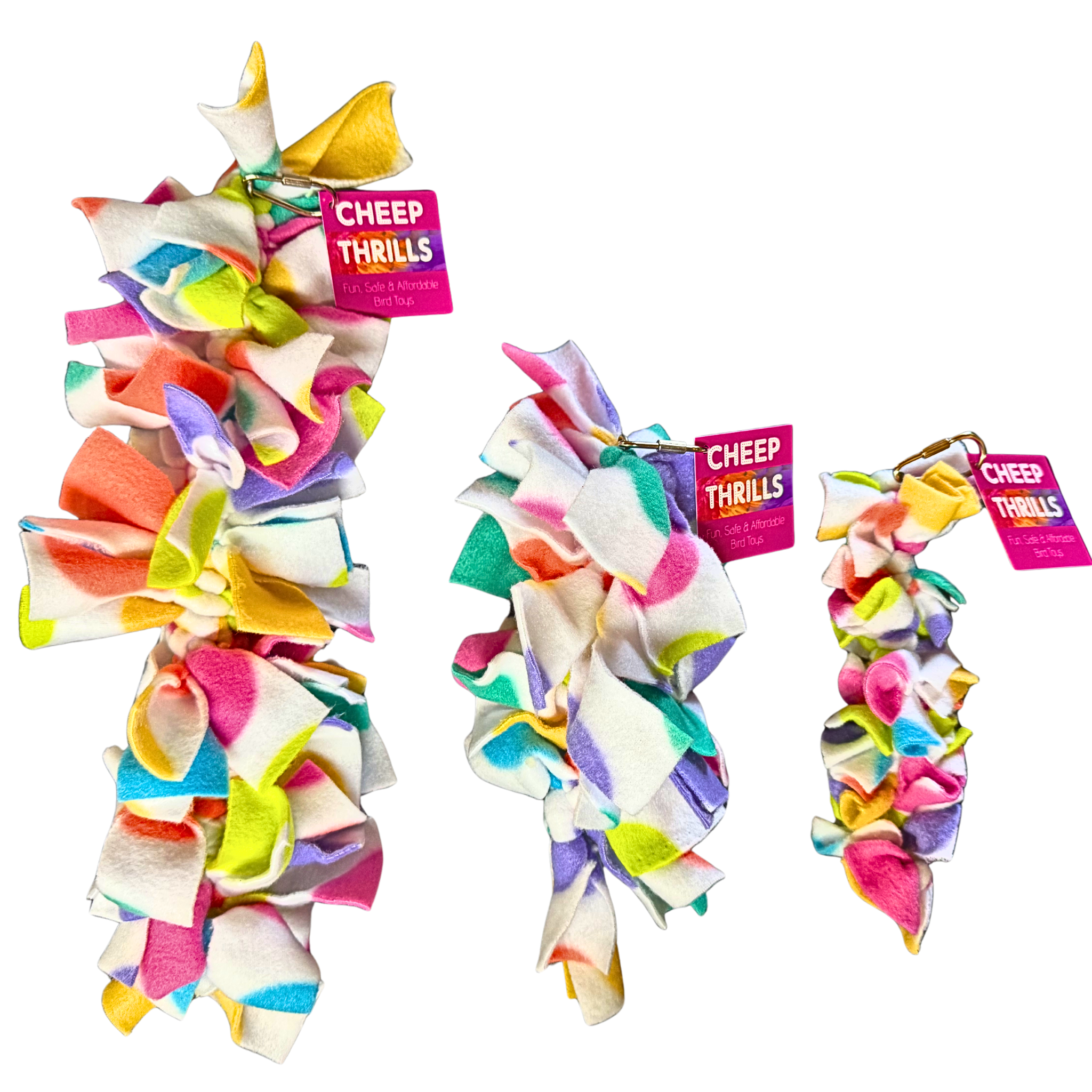 Snuggle Buddies by Cheep Thrills Bird Toys