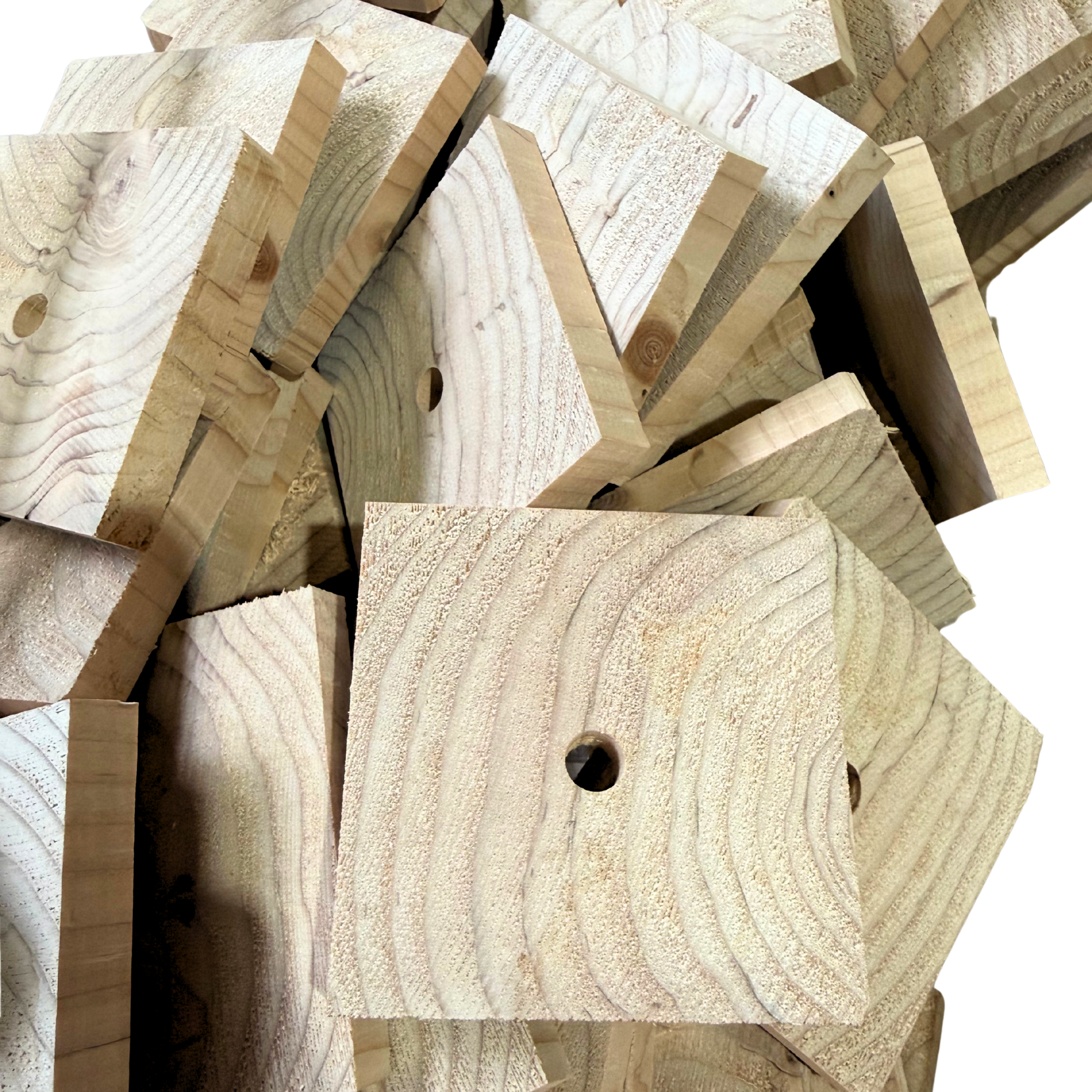 3.5" x 3.5" x 1/2" Chippers - 10 Pack