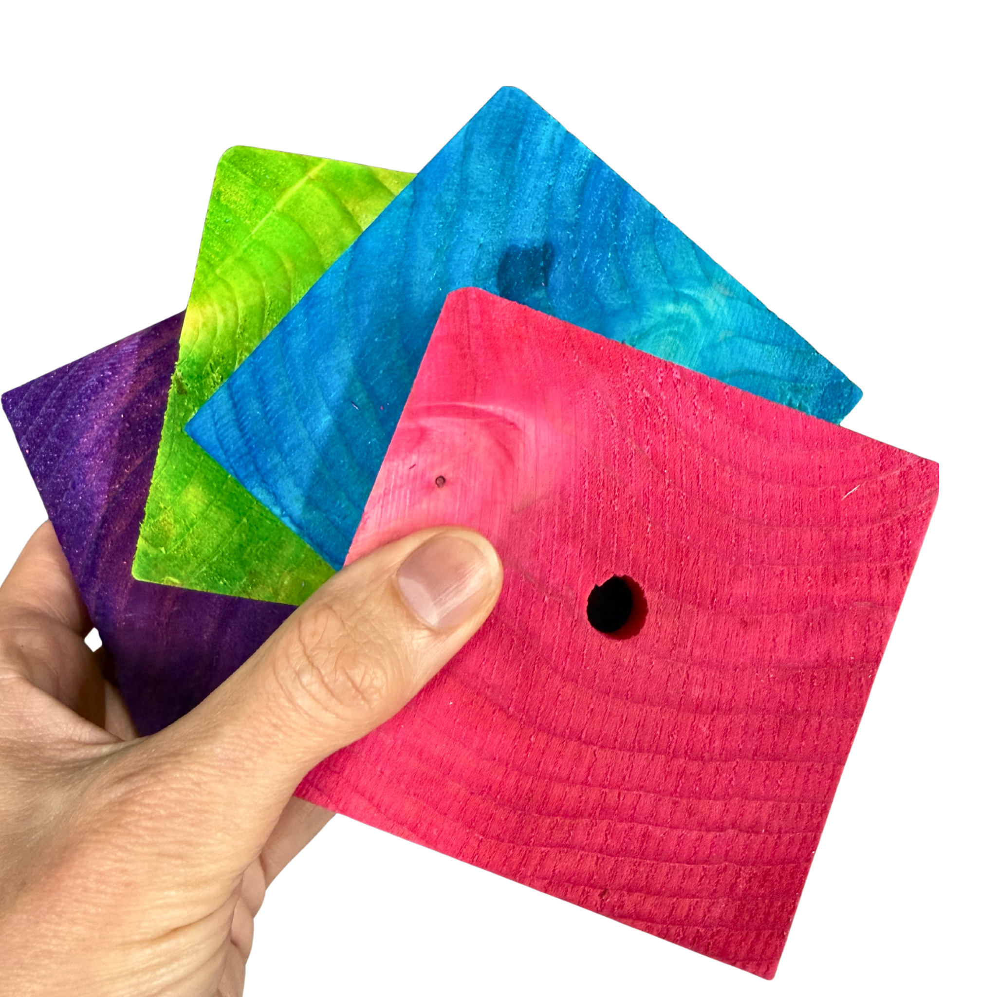 3.5" x 3.5" x 1/2" Chippers - 10 Pack