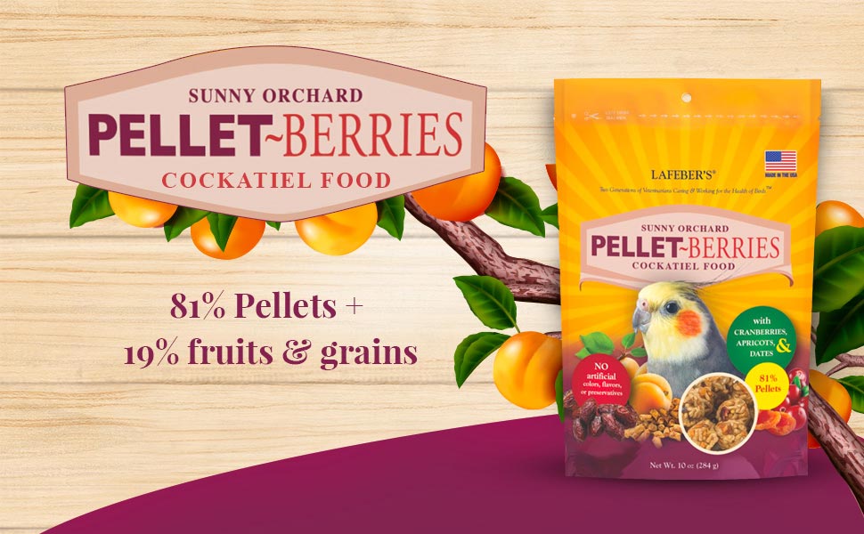 Pellet-Berries for Small Birds 10 oz