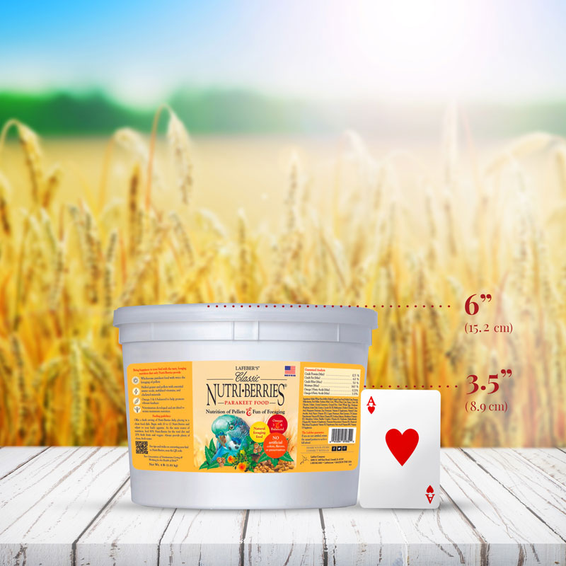 Parakeet Nutri-Berries 4 lb (1.81 kg)