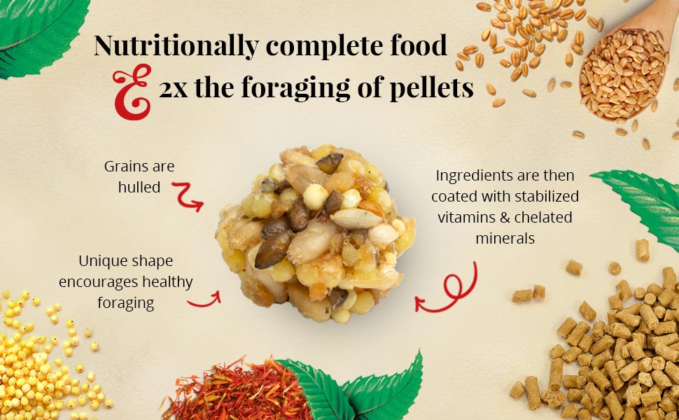 Parakeet Nutri-Berries 4 lb (1.81 kg)