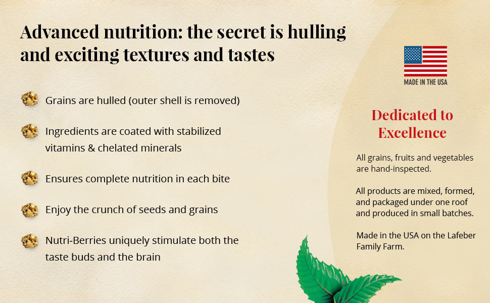 Parrot Nutri-Berries 3.25 lb (1.47 kg)