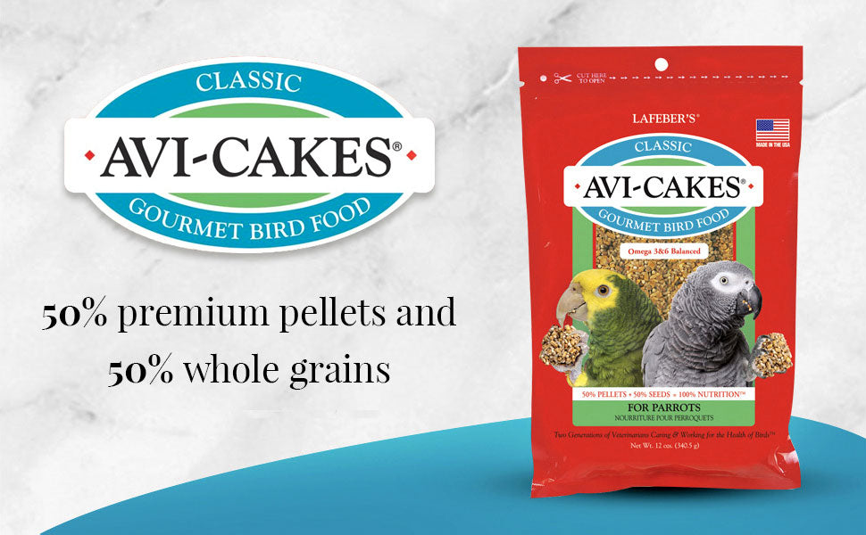 Classic Avi-Cakes for Parrot 12 oz
