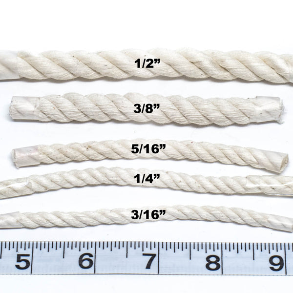 3/16 Cotton Rope