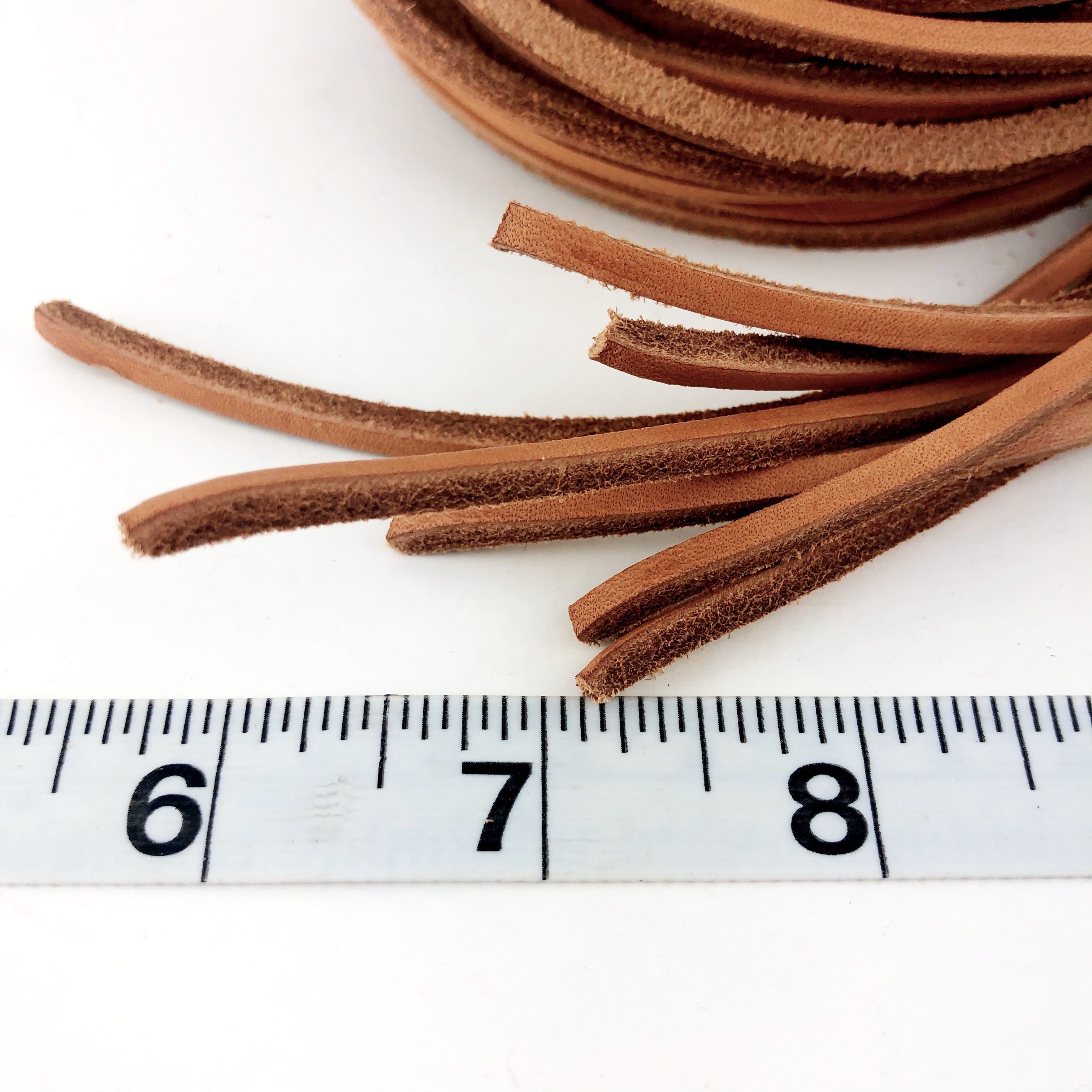 1/8" Leather Strips