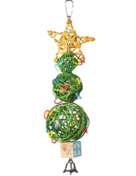 Vine Ball Christmas Tree by Super Bird Creations