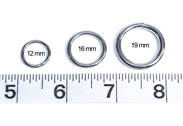 16mm Unwelded Stainless Steel O-Rings